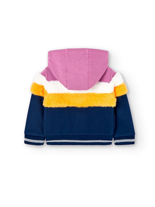 Boboli Kinder-Sweatjacke mit Kapuze Blau