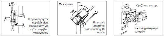 Proxxon Κολωνάτο Δράπανο BFB 2000 με Ισχύ 100Watt