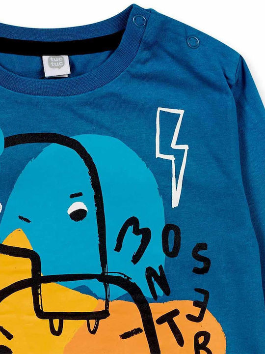 Kids' Shirt Long Sleeve Blue