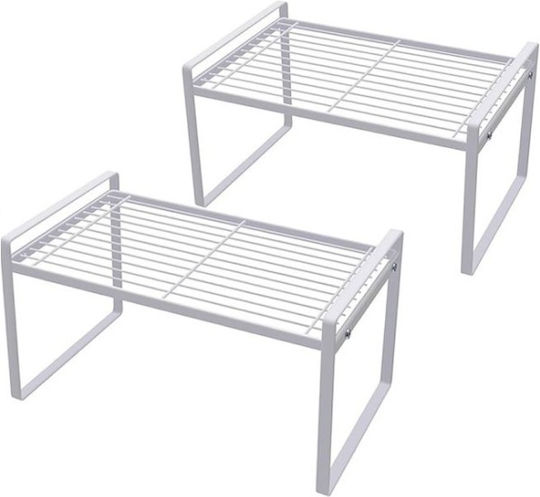 Metallische Tischorganisationsständer 20x21x34,5cm Blau Metallische Tischorganisationsständer 20x21x34,5cm Blau