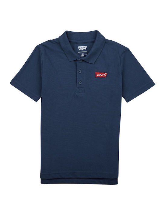 Levi's Polo pentru copii Cu mâneci scurte Albastru marin