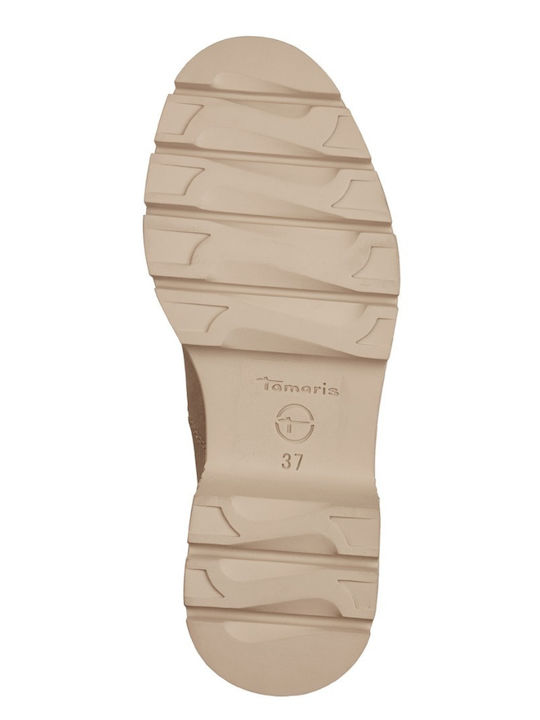 Damen Chelsea Stiefeletten Braun