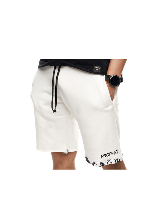 Prophet SKG Men's Athletic Shorts White