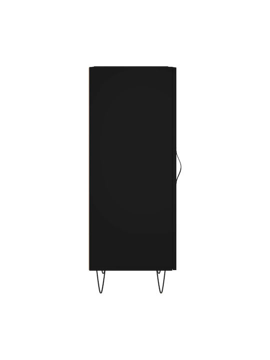 Cabinet Storage Made of Metal & Wood L34.5xW34xH90cm