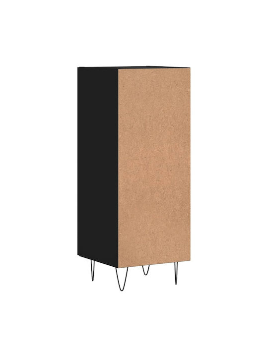 Cabinet Storage Made of Metal & Wood L34.5xW34xH90cm