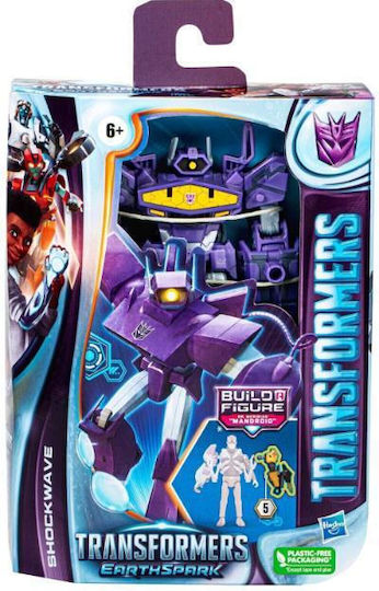 Action Figure Earthspark Shockwave Transformers for 6+ years old Years