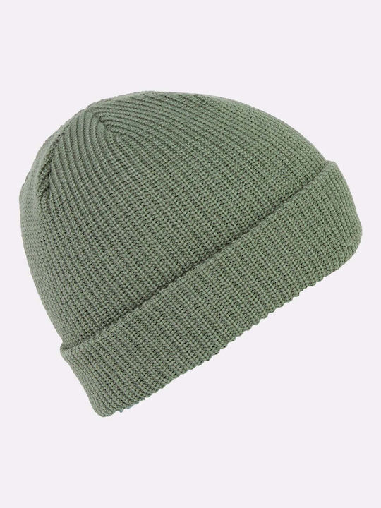 Full Stone Beanie Unisex Σκούφος Πλεκτός σε Γκρι χρώμα