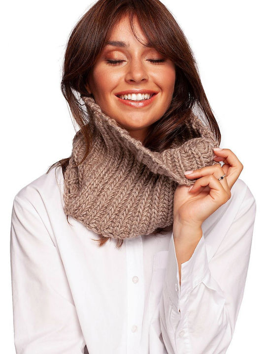 BeWear Women's Knitted Scarf Beige