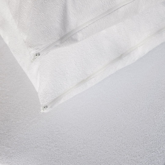 Melinen Pillow Protector Set Waterproof White 50x70cm.