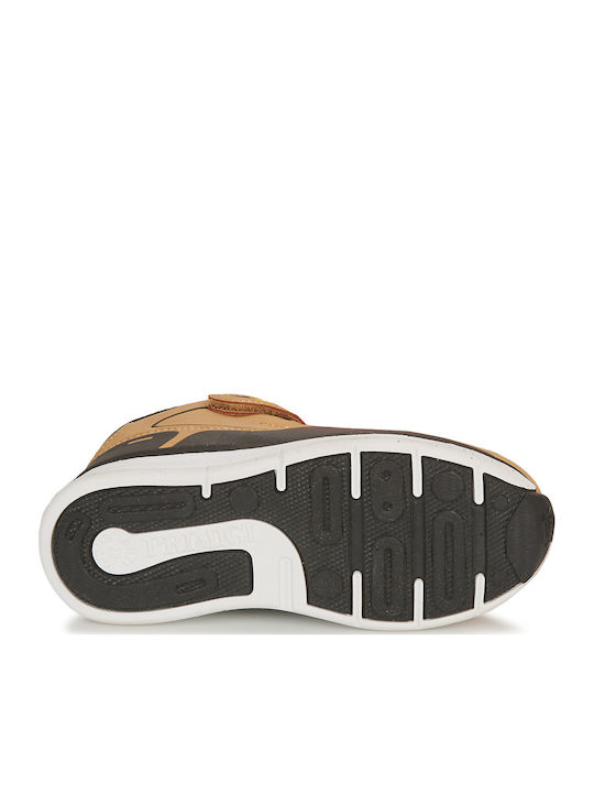 Kinder Sneakers Hoch Anatomisch Braun