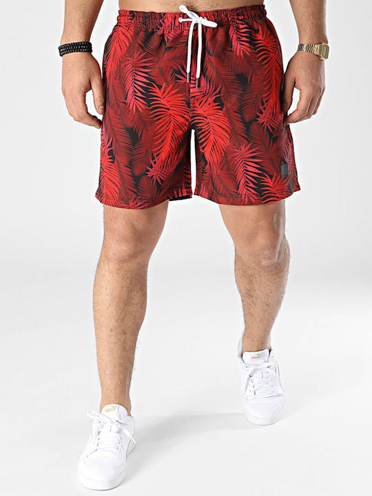 Indicode Herren Badebekleidung Shorts Rot