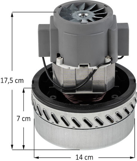 Μοτέρ Σκούπας Πλύσεως 1400w