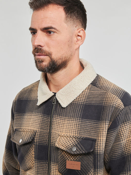 Sherpa Winter Jacket Brown