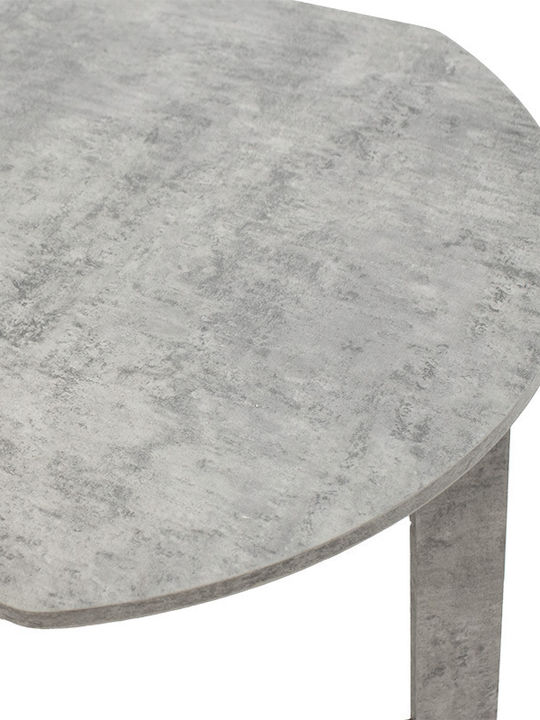 Nadine Table Dining Room Extendable Wooden Antique Grey 160(+43)x80x76.5cm