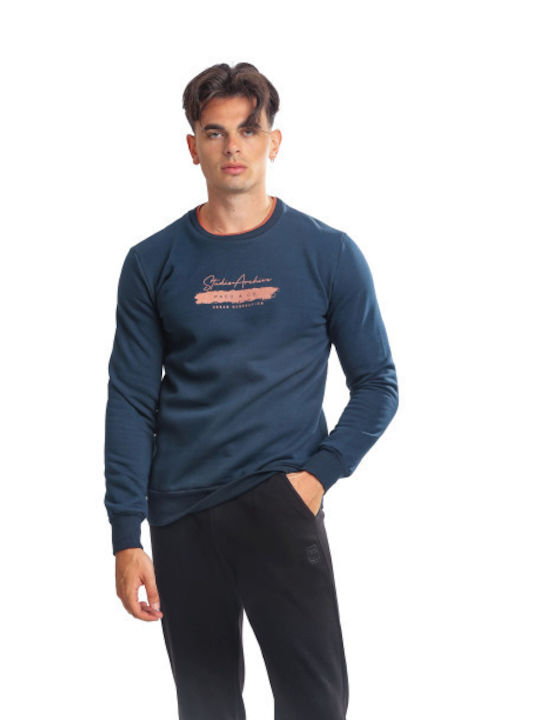 Paco & Co Herren Sweatshirt Marineblau