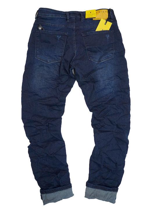 Senior Men's Jeans Pants Blue