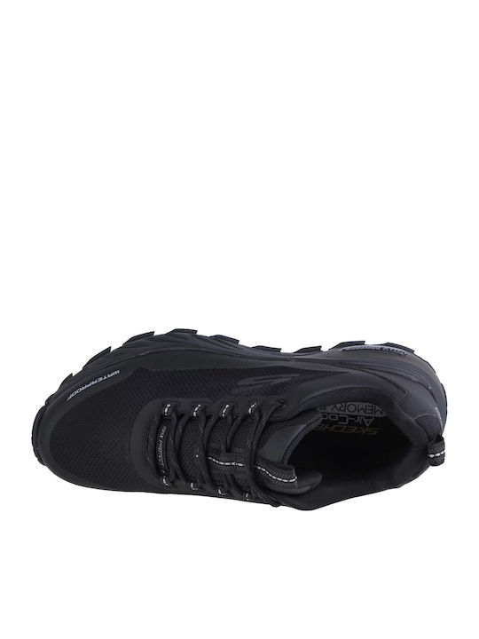 Skechers Ανδρικά Ορειβατικά Παπούτσια Μαύρα