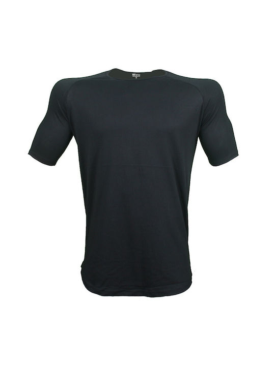 H&S Herren T-Shirt Kurzarm Schwarz