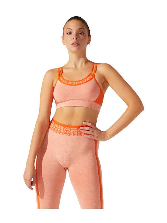 ASICS Women's Bra without Padding Orange