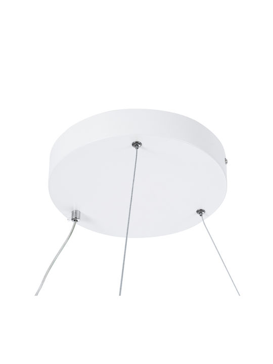GloboStar Diamond Pendant Light White 88x88cm