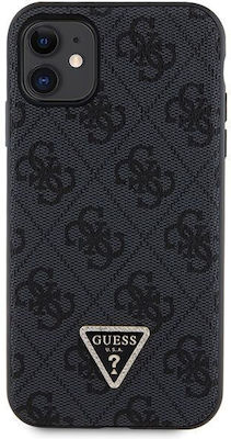 Guess Coperta din spate Plastic / Metalic cu curea Negru (Apple iPhone 11/XR)