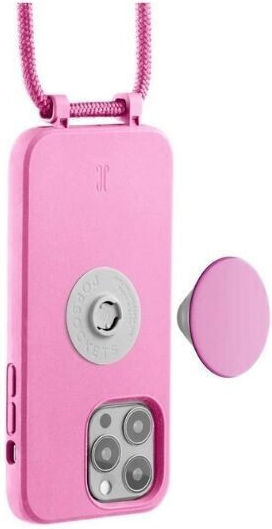Just Elegance PopGrip Back Cover Silicone Pink (iPhone 12 Pro Max)