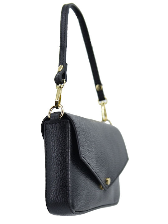 Leather Women's Bag Shoulder Black