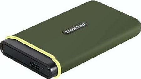 Transcend ESD380C USB-C / USB 3.2 External 2.5" SSD 500GB Green