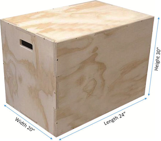 Optimum CXC-101 Wooden Plyometric Box
