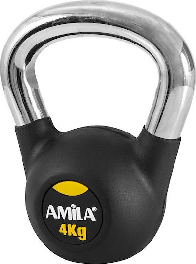 AMILA Kettlebell Rubber 20kg Black