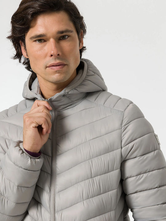 Μπουφάν Puffer Γκρι