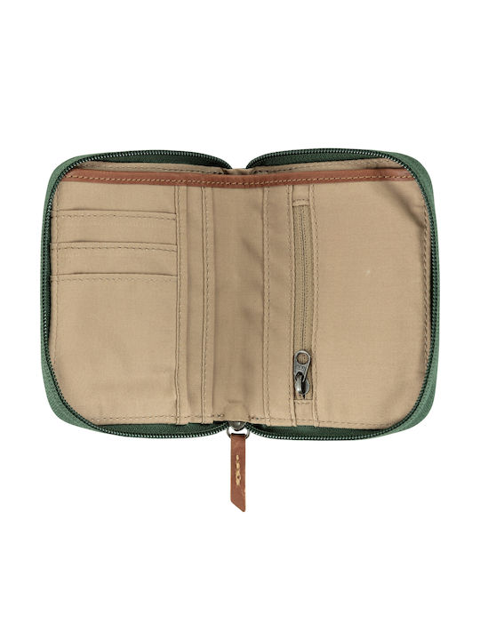 Leather Men's Wallet Cards Green