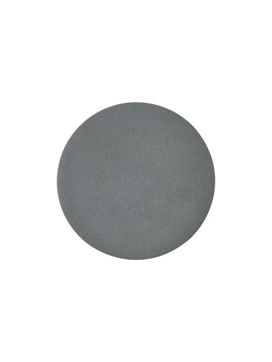 GloboStar Redondo Wall-Mounted Outdoor Ceiling Light LED IP65 10W with Warm White Light Double Beam
