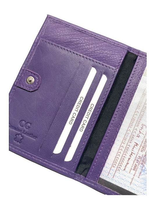 Leather Men's Wallet Cards Black