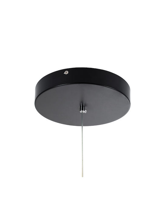 GloboStar Kiboo Lustră Negru 40x40x40cm.