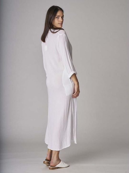 iCAFTANI Φόρεμα white