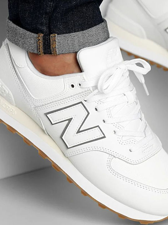 574 Sneakers Λευκά