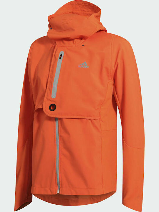 Wind.Rdy Sportjacke Winddicht Signal Orange