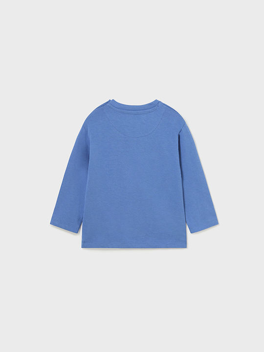 Mayoral Kids Blouse Long Sleeve Blue