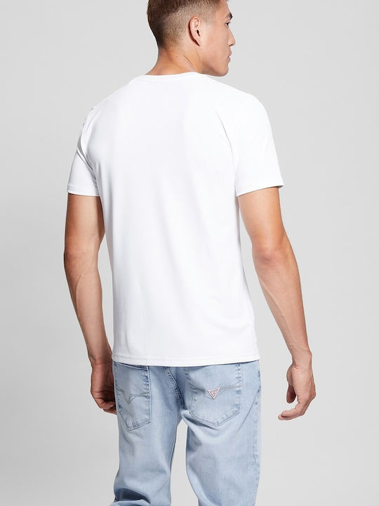 Guess Tricou Alb