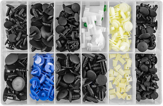 Car Plastic Clips 308pcs