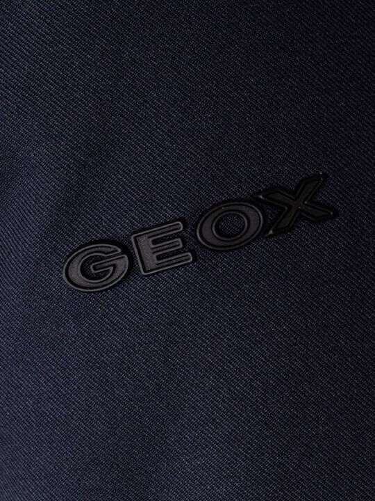 Geox Men's Winter Jacket Windproof Navy Blue