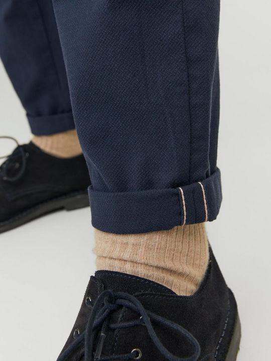 Marco Trousers Chino in Slim Fit Navy Blazer