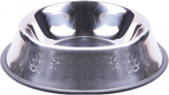 Nunbell Pet Stainless Steel Bowl Food & Water for Dog & Cat 26cm in Silver Color
