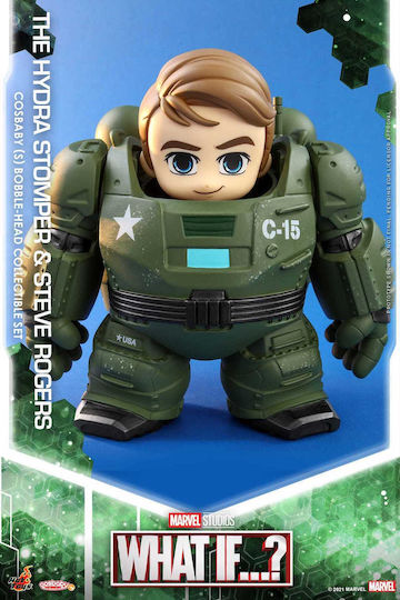 Hot Toys What If...?: Hydra Stomper & Steve Rogers Φιγούρα ύψους 10εκ. σε Κλίμακα 1:6