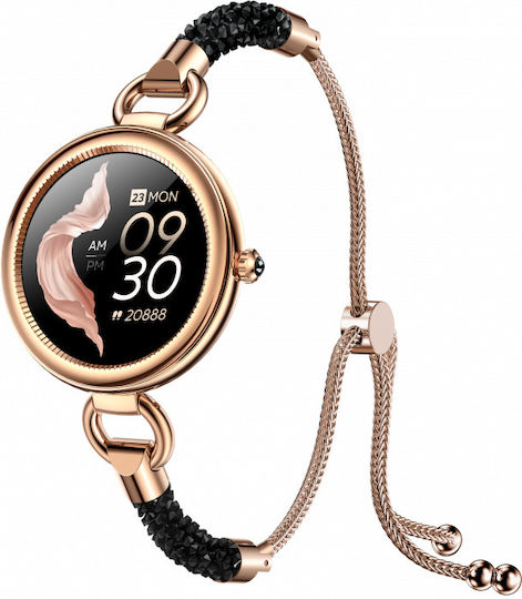 MaxCom FW51 40mm Smartwatch με Παλμογράφο (Χρυσό)