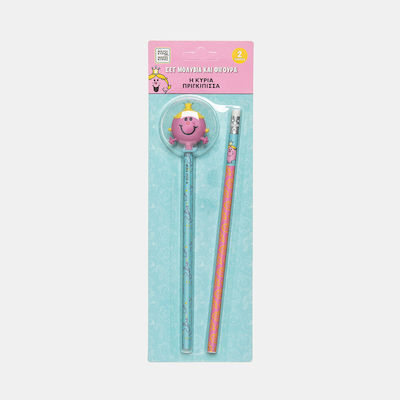 Alouette Pencil Set with Eraser 2pcs