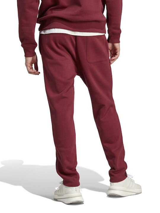 Adidas Herren-Sweatpants Rot