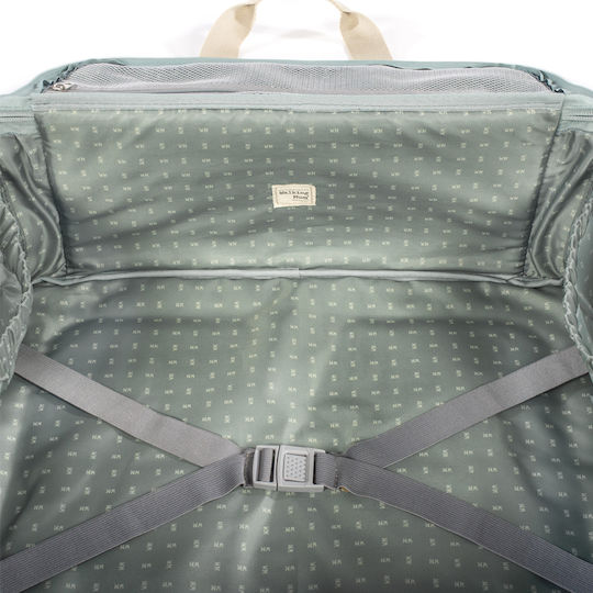 Walking Mum Maternity Shoulder Bag Handbag I Love Vichy Green 49x37x17cm