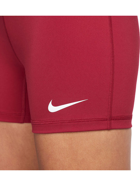Advantage Women's Training Legging Shorts High Waisted Dri-Fit Red